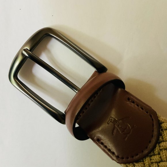 PENGUIN Men's Braided Stretch Belt NWT Size L - Picture 2 of 5